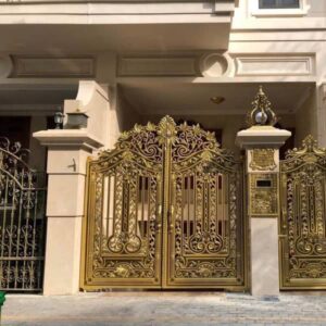 Cổng Nhôm Đúc 04