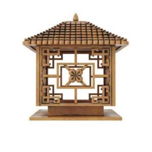 Đèn Cổng Nhôm Đúc 01