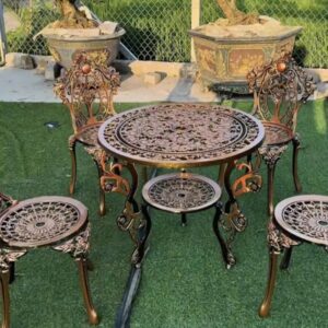 Xích Đu Và Bộ Bàn Ghế Nhôm Đúc 05